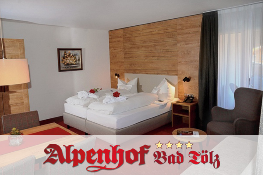 Doppelzimmer Hotel Alpenhof Bad Tölz